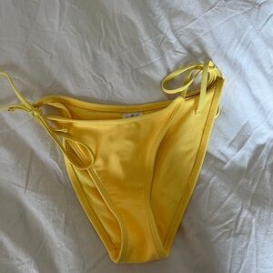 Wild Fable Light Yellow Bikini Bottom